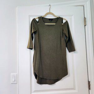 The Limited Moss Green Tunic
